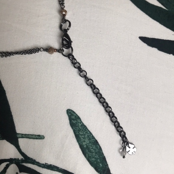 Lucky Brand Druzy Drop Necklace - Picture 4 of 7